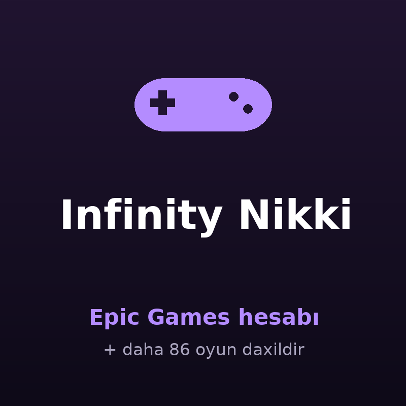 Infinity Nikki — Epic Games hesabı satışı