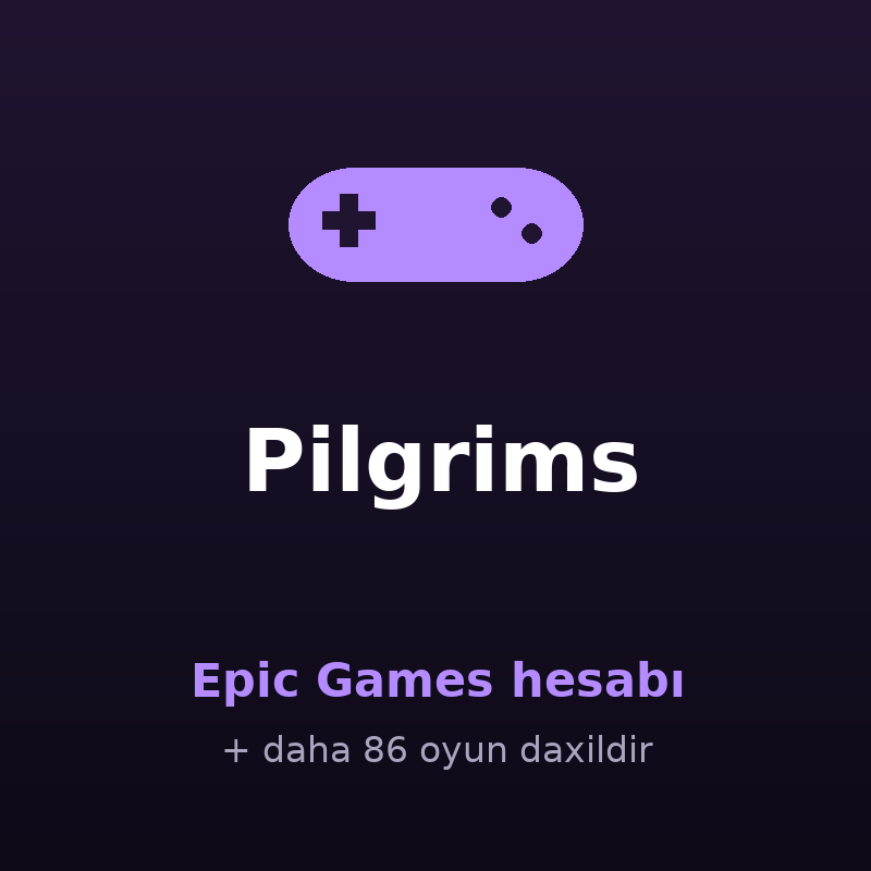 Pilgrims — Epic Games hesabı Satışı - AppBazar
