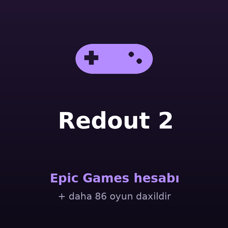 Redout 2 — Epic Games hesabı Satışı - AppBazar